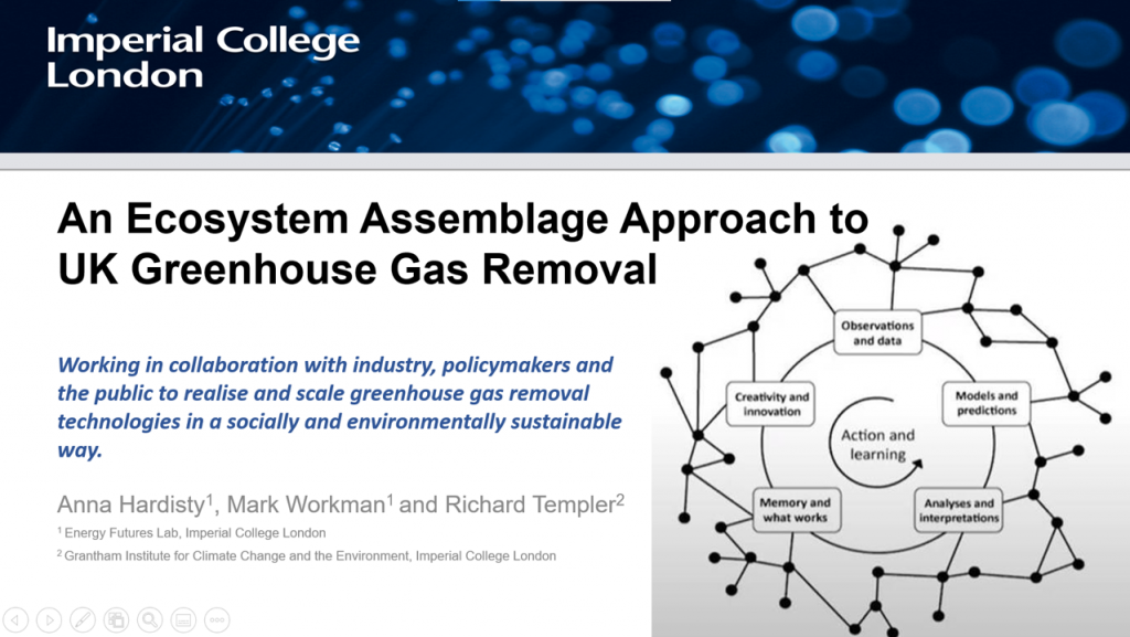 An Ecosystem Assemblage Approach to UK Greenhouse Gas Removal